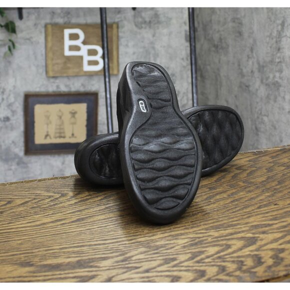 Lifestride BZees Womens Poppyseed Loafer Slip On H7469F3 Black Rhinestone 9.5M - Picture 5 of 16